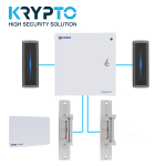 CDVI Atrium A22KIT2-DS Encrypted 2 door controller kit with 2 readers and 10 cards 2 strikes